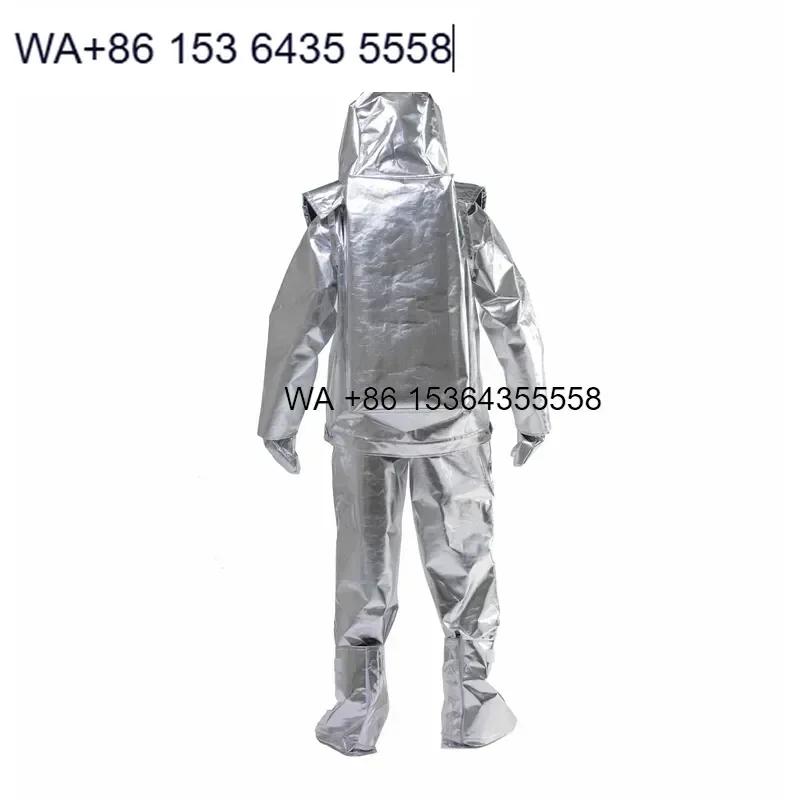 Wmwmnu Thermal Radiation Protection Uniform Anti Heat Radiation Suit for Firefighter High Temperature Working Environment