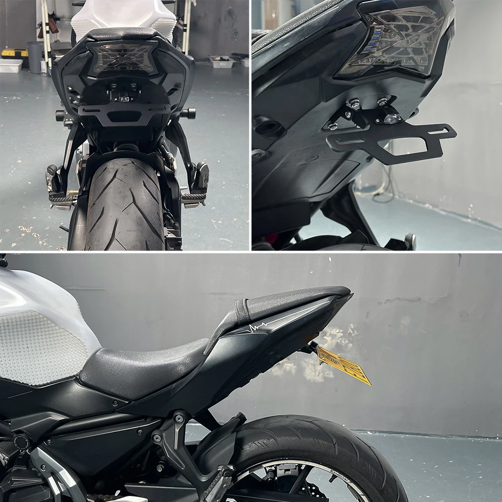 2025 Z650 License Plate Bracket Tail Tidy Fender Eliminator Kit