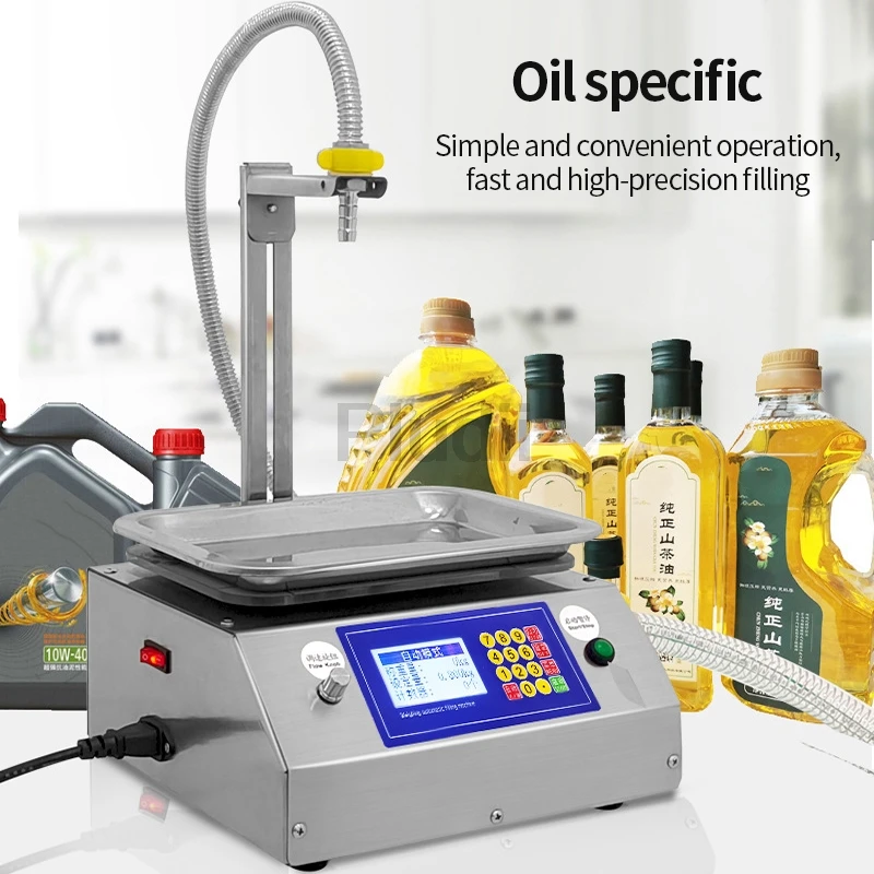 Automatic Dispensing Filling Machine Flow Weighing Honey Sesame Sauce Edible Oil Glue Viscous 0.02-10KG Liquid Filling Machine