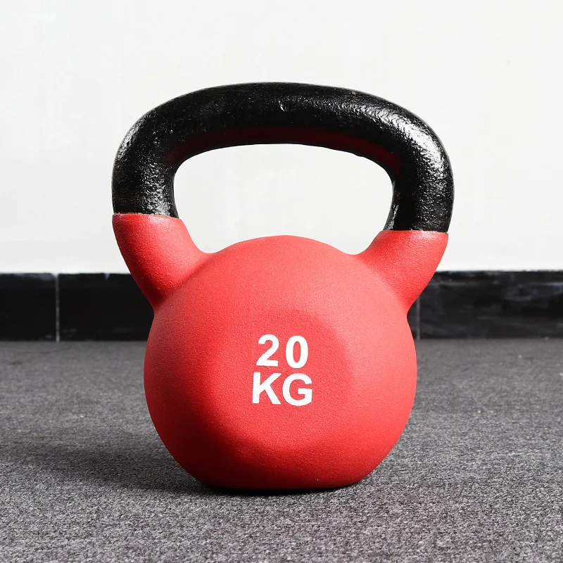 Wholesale Gym Equipment Rubber Kettlebell Custom Kettlebell Ajustable Weight Kettlebell 2kg To 40kg