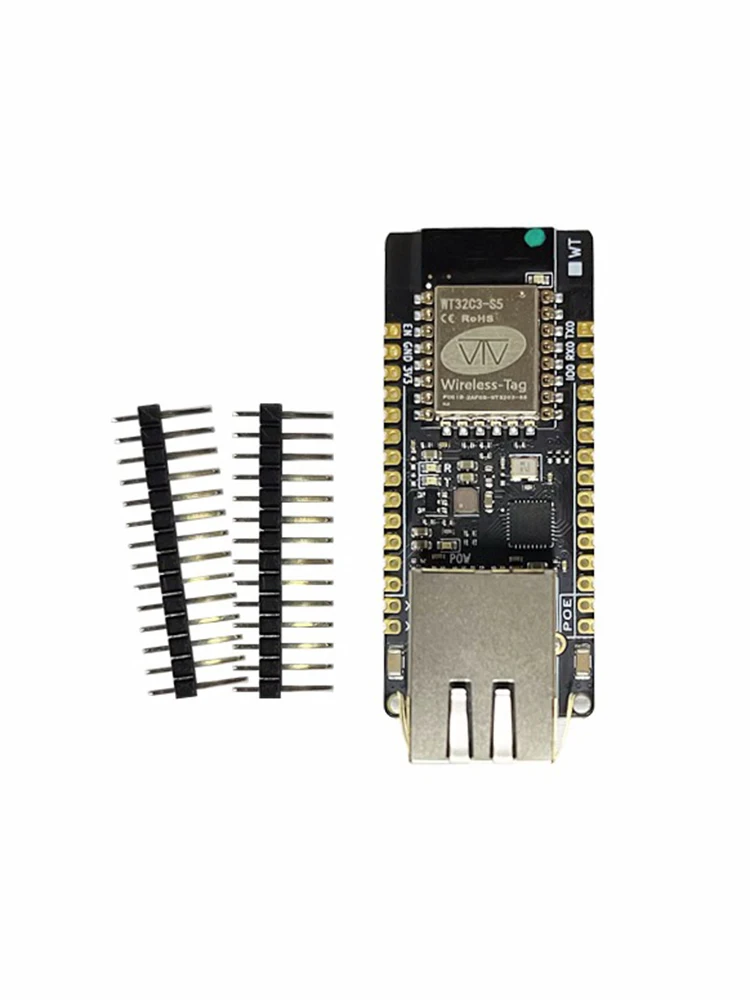 

ETH01-EVO onboard ESP32-C3 development board with Ethernet, WIFI and Bluetooth 3-in-1 IoT gateway