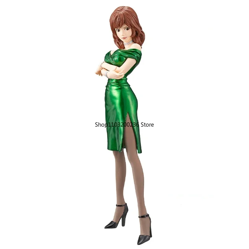 Bandai-Lupin III Fujiko Mine maste Stars شخصية أكشن أنيمي ، زخارف سطح المكتب ، نموذج كرتون ، أصلي