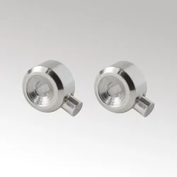 Sterling Silver Cord End Crimp Bead for jewelry making. Tube Crimp End Spacer Beads Tiny Stoppers for DIY Jewelry Craft Making