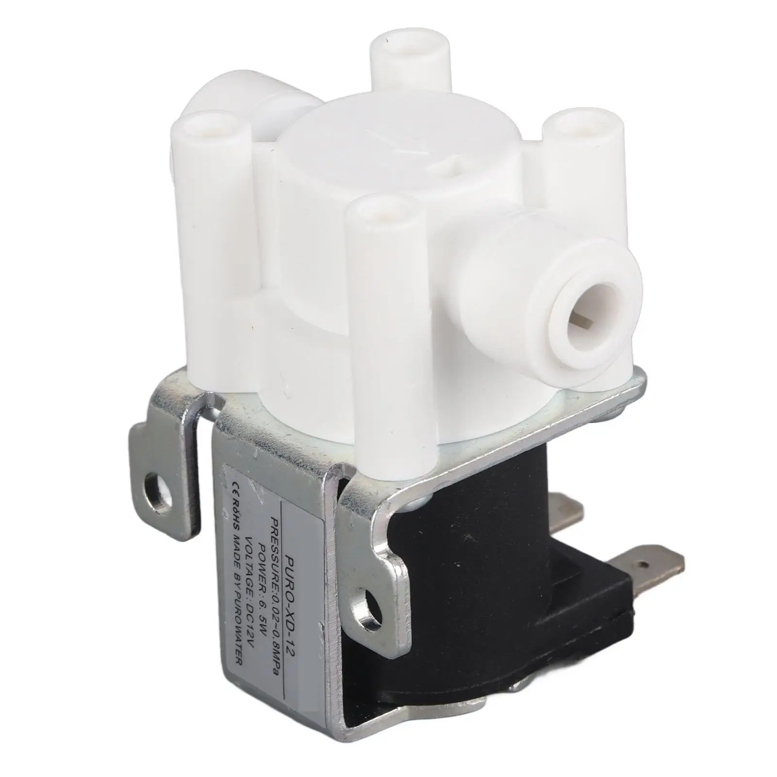 for 1 V Normally Closed Solenoid Valve for Water Purifier - Quick Connect Inlet, Fits for 1 /4 Tube