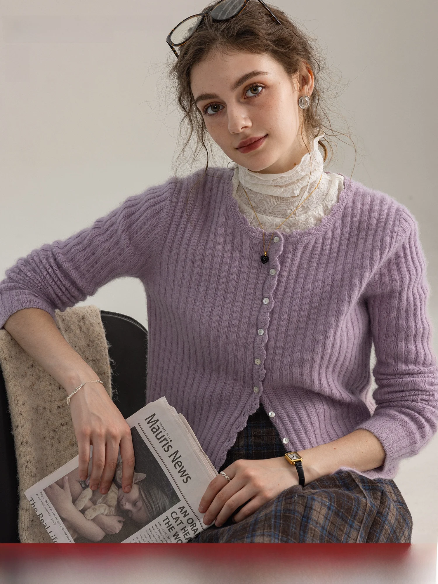 

Бархатный свитер Берлинского ранкового ленивого медведя, длинный свек ручной работы, круглый, с крючками и цветами, женский трикотаж