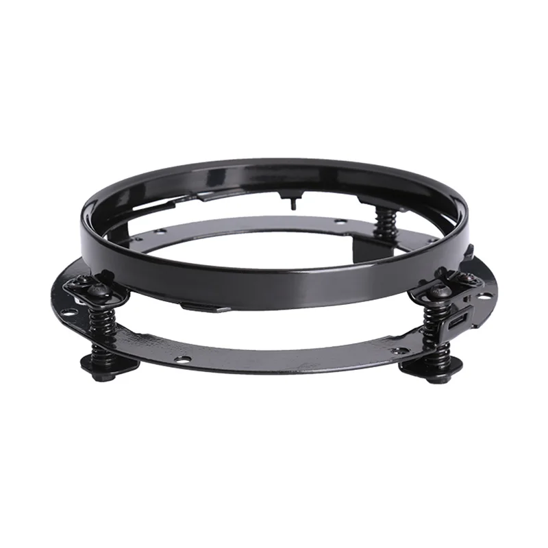 7 Inch LED Headlight Mounting Bracket Round Ring For Car Land Rover Defender Jeep Wrangler JK  for Harley Motorcycle 7