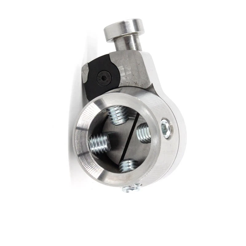 Prosthetic Metal Fittings Cross Leg Receiver Cavity Precision Parts Stainless Steel Cross Leg Cylinder with Screw