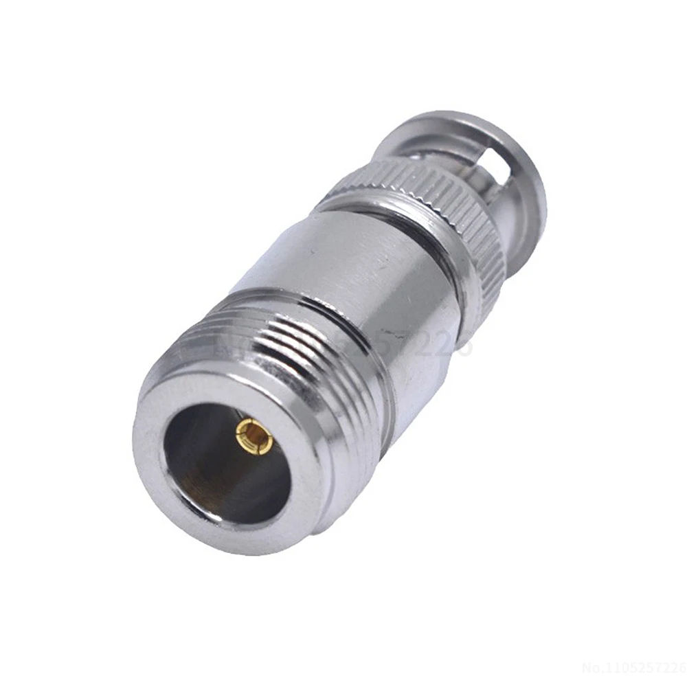BNC male to N female RF connector feedline adapter; Q9 male to N female walkie-talkie adapter (1 pcs)