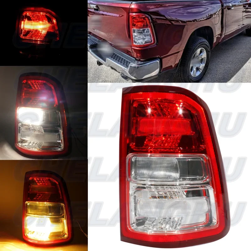 

Right Side Tail Light Rear Lamp With Halogen Bulbs 55112988AE/CH2801221 For Dodge Ram 1500 2019 2020 2021