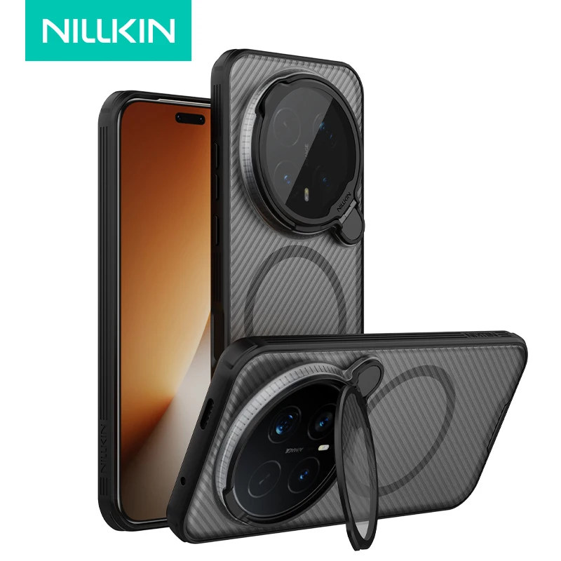 

NILLKIN Case For Honor Magic 8 Pro CamShield Prop Magnetic Case Anti-drop PC +Soft TPU Camera Protection Stand Phone Cover