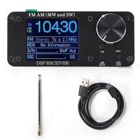 Si4732 ATS-80 Portable Shortwave Radio FM/AM (SW) For DSP Radio + Battery Portable Shortwave Radio Signal Receiver Radio