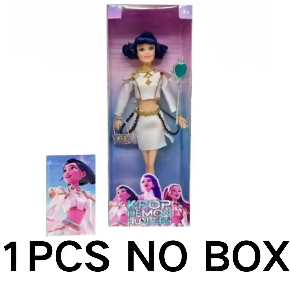 Kpop Demon Hunters 2026 Giocattoli per bambole Action Figure Rumi Mira Zoey Principessa Baby Girl Doll Giocattolo fai da te in plastica per ragazze