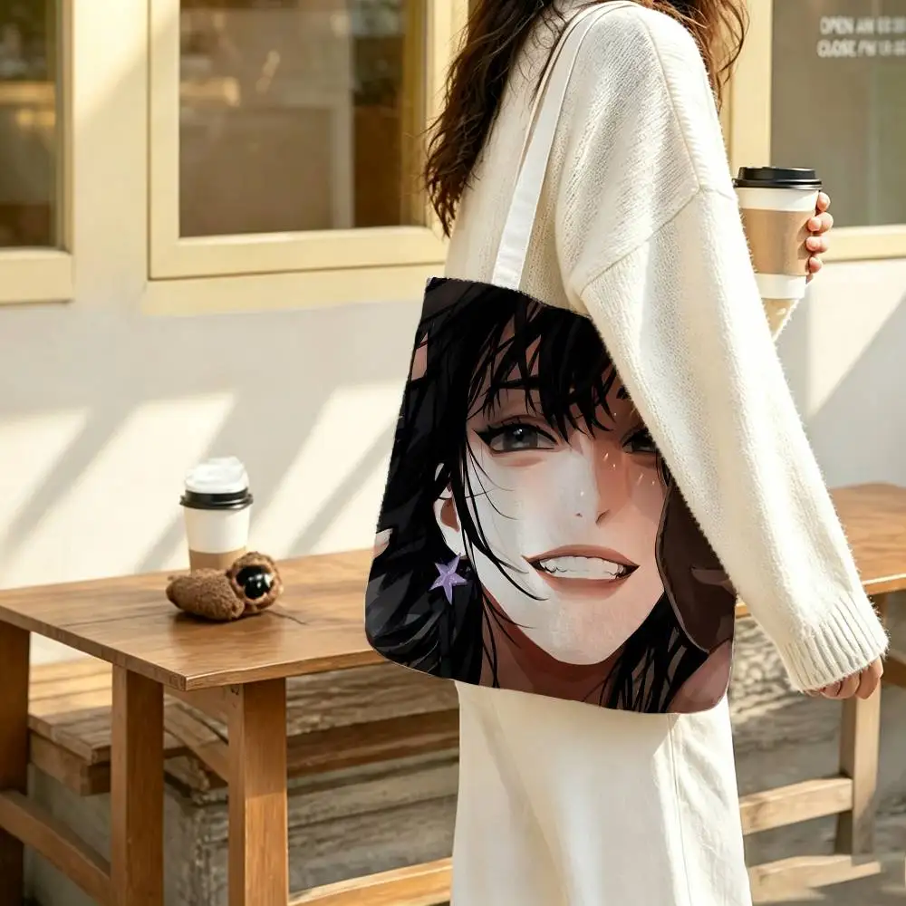 Han S-Sooyoung O-Omniscient Reader ORV Print Bag Eco Shopper Cotton Jute Bag Reusable Bag Foldable Reusable Sac Tissu