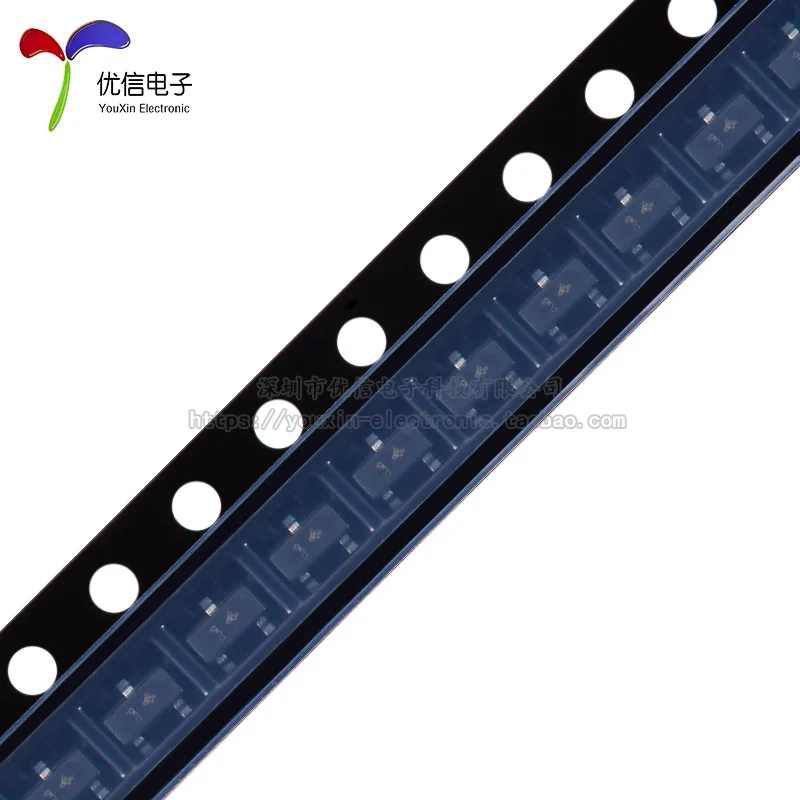 (20 Buah/Lot) DTA114ECA 14 SOT-23 50V 100mA PNP Triode Transistor Digital