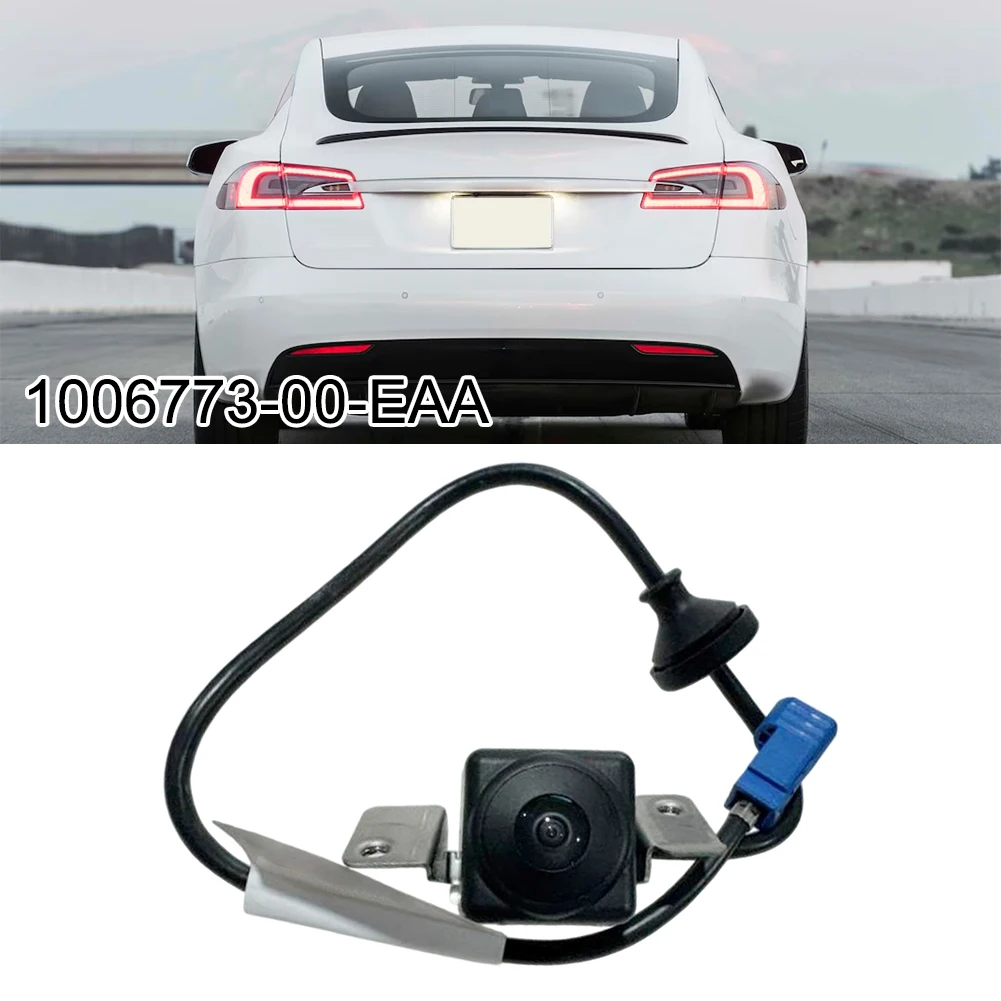 

Автомобильная камера заднего вида для парковки 1006773-00-EAA 12 В для Tesla для модели S 2012-2018 металлическая ABS камера заднего вида черная