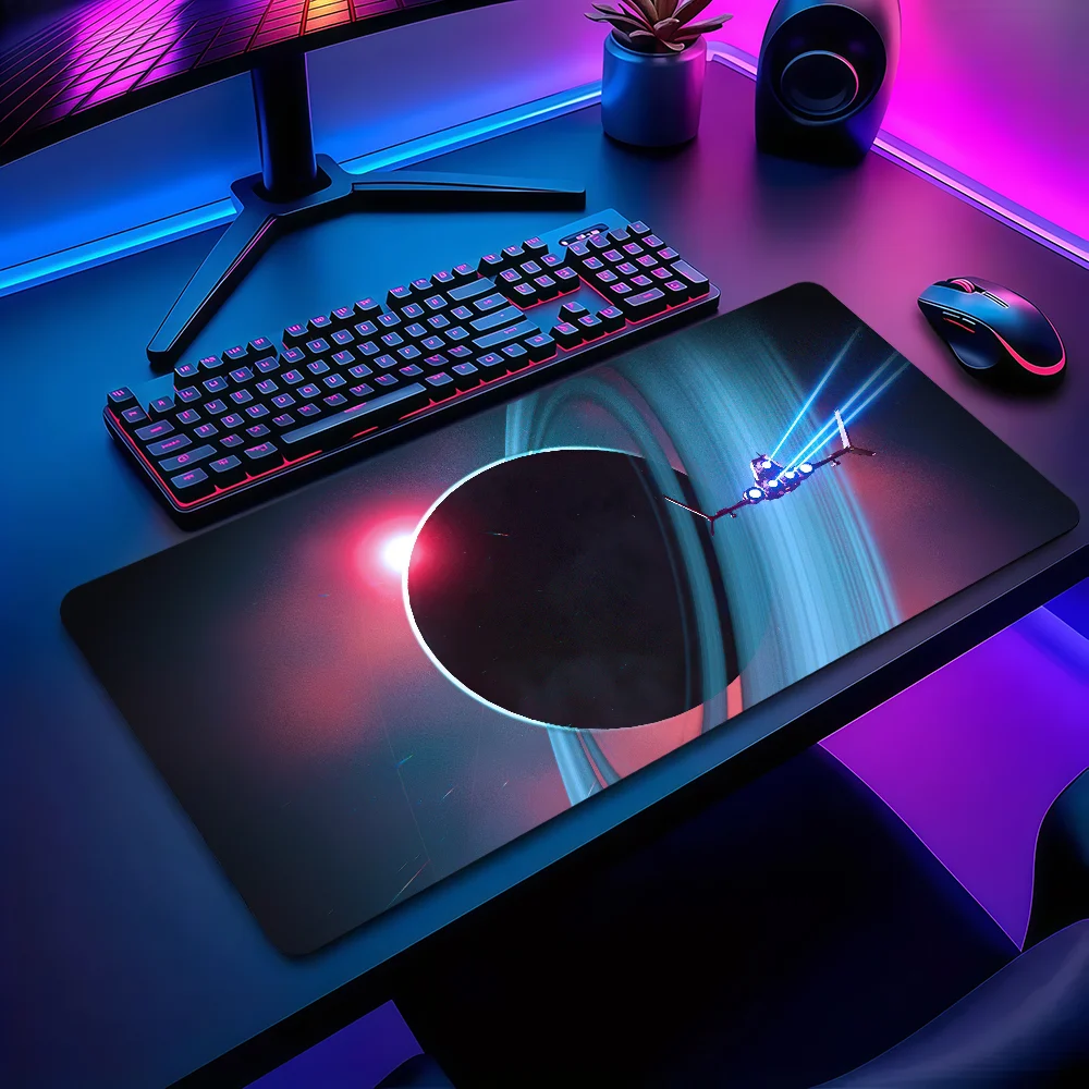 N-No Man's Sky Game-Mauspad, rutschfestes, verdicktes Mauspad, großes Schreib- und Gaming-Kissen für Büro und Studenten