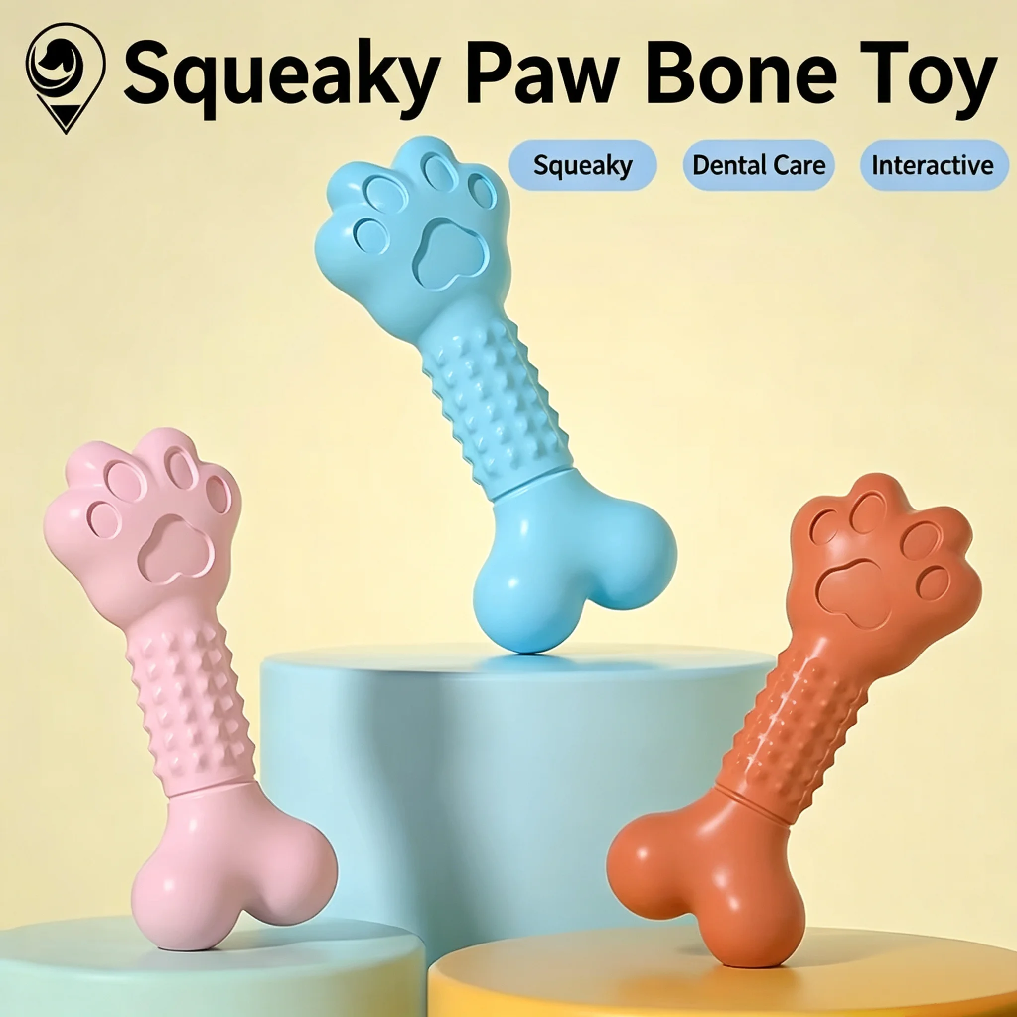 Durable Chewable Pet Toy for Dogs Self-Entertaining Boredom-Relieving Sound-Making Puppy Chew Toy Set