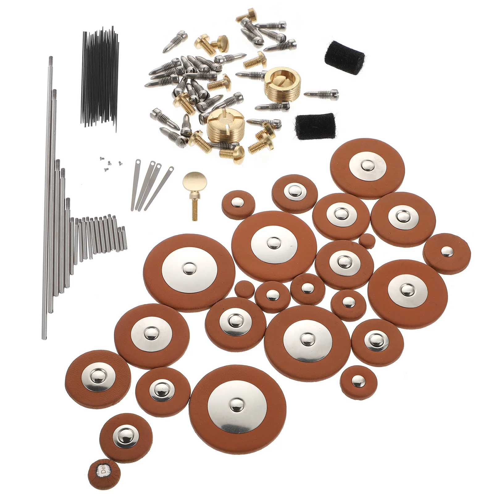 

Saxophone Repair Durable Alto Pad Screws Spring Tool Kit 164X03X03CM Band Instrument Accessory DIY Springs