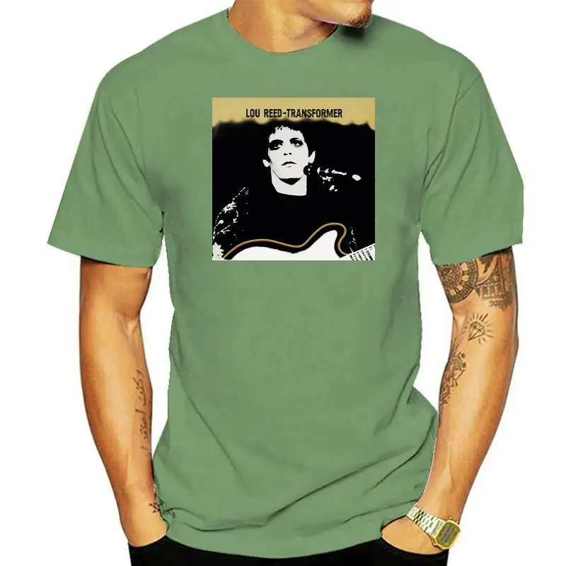 Lou Reed Vintage Transformer Official Men's Black T-Shirt