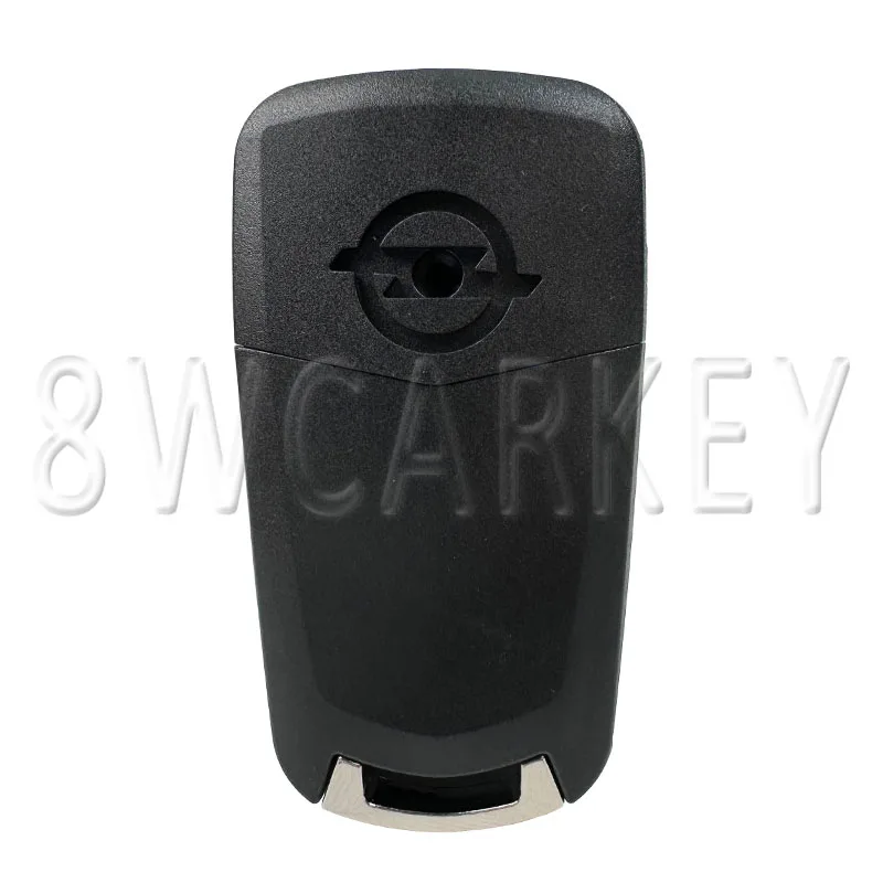 พับ REMOTE Key SHELL เหมาะสําหรับ Opel Astra H Zafira Vectra C Vauxhall Corsa D Signum Meriva รถ FOB