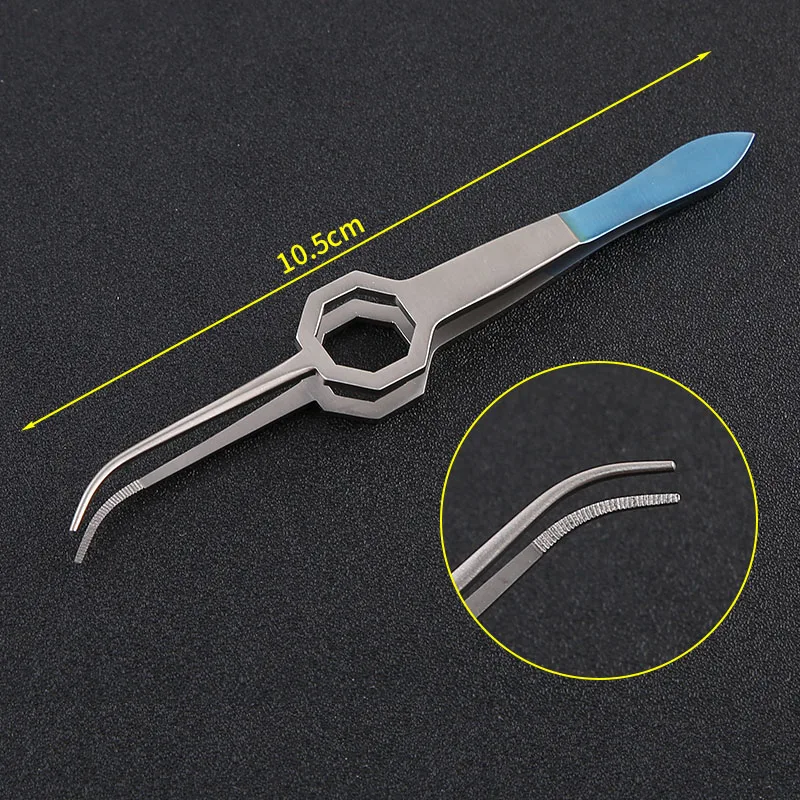 Hair transplantation forceps, hair transplantation instruments, hairline implantation tools, separation forceps, hair follicle e