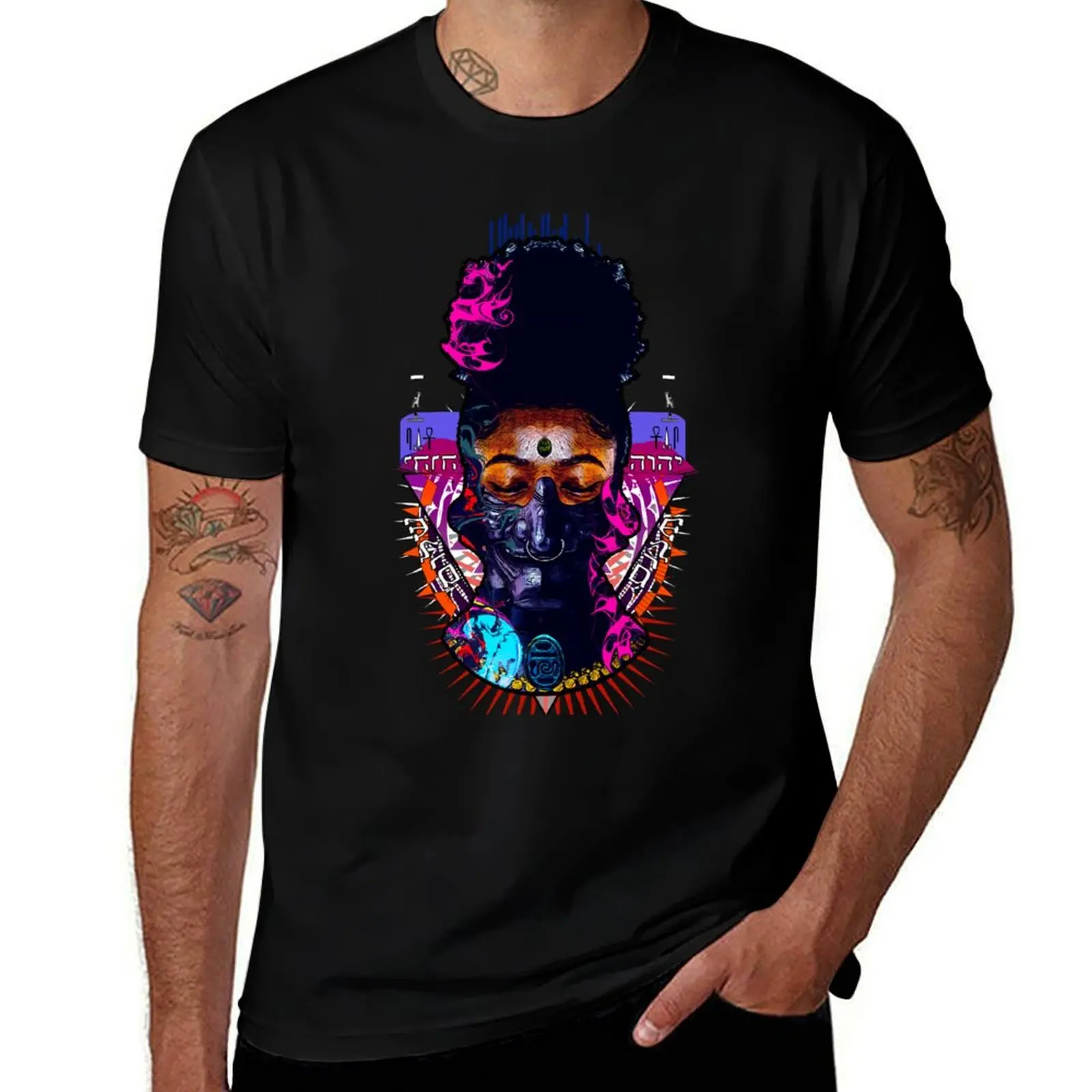 Afro Shogun 1 T-Shirt Holiday Party for Men T-Shirt