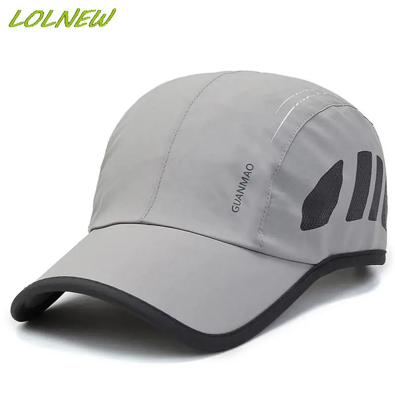 Outdoor Golf Fishing Hats for Men Quick Dry Waterproof Women Men Baseball Caps Adjustable Sport Summer Sun Hats