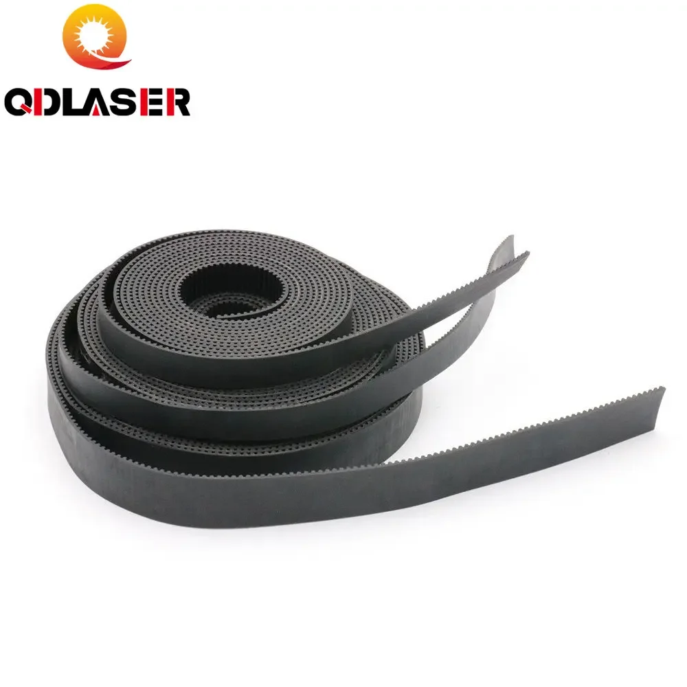 

QDLASER Высокое качество 10 метров HTD3M PU Открытый ремень 3M Ширина 5 10 15 20 25 30 мм Ремень ГРМ Полиуретан для лазерной машины CO2