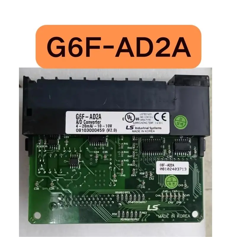 

The second-hand module G6F-AD2A tested OK and its function is intact