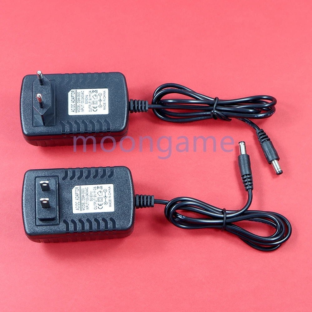 1pc For Sega Power Supply AC / DC Power Adapter For SEGA MD Charger US /EU Plug Replacement