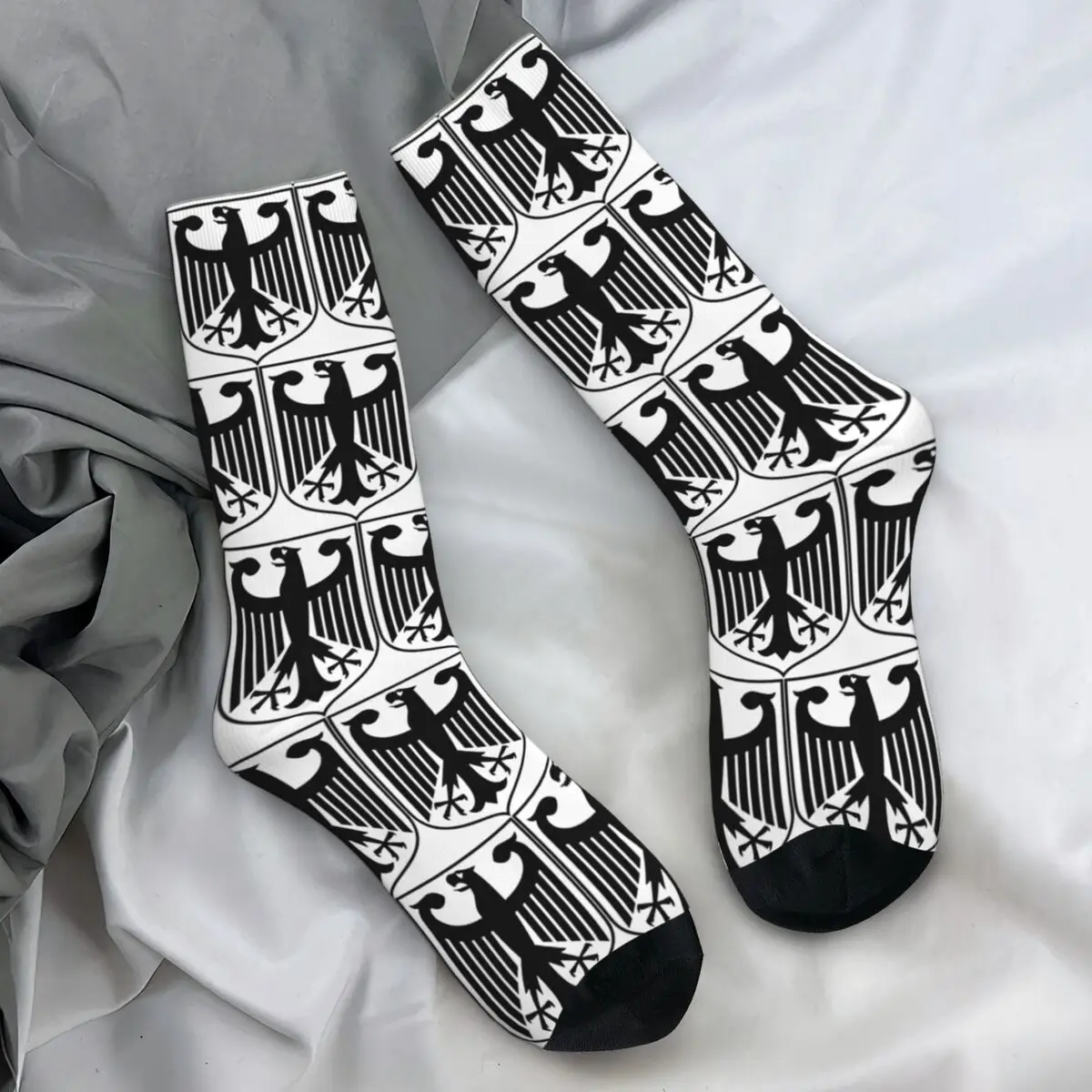 

Пара чулок God With Us, герб оружия немецкой империи, зимние модные мягкие дышащие носки, дизайнерские носки для скалолазания