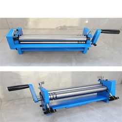 Roller Machine Manual Bending Machine Home DIY Tool,for Sheet Metal/Wire/Round Tube Arc Shape Bending