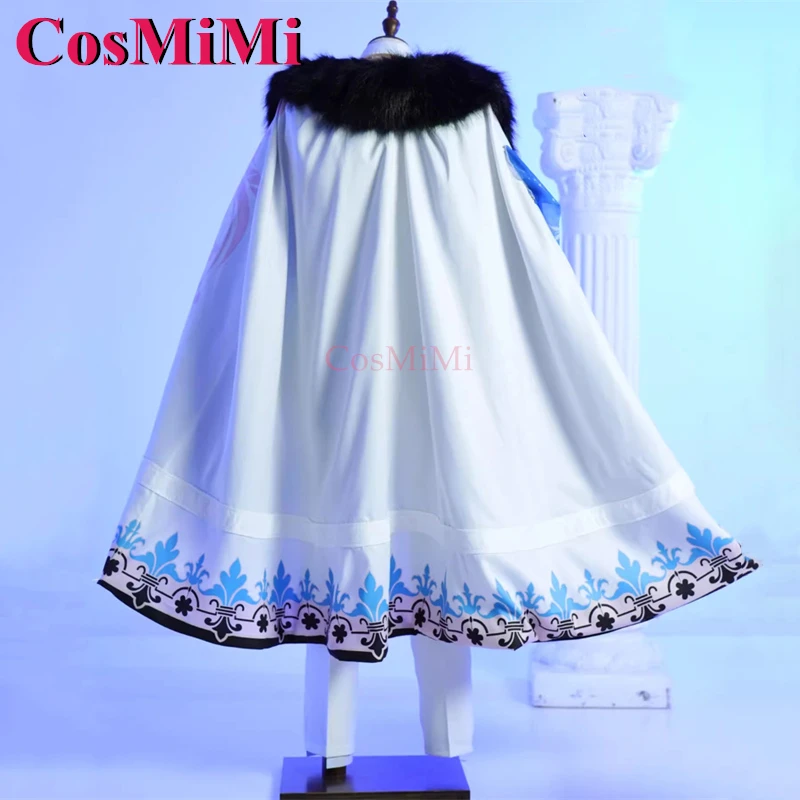 CosMiMi Edmond تأثيري لعبة نو: كرنفال زي جديد الجلد وسيم الزي القتالي عباءة كرنفال حفلة لعب الأدوار الملابس S-XXL