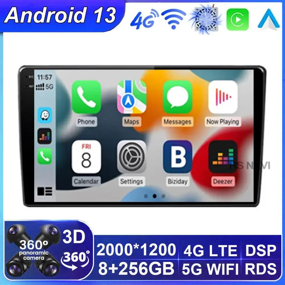 

Android 13 7 9 10 inch Car Multimedia Video Player Universal Stereo Radio GPS For Volkswagen Nissan Hyundai Kia Toyota NO 2Din