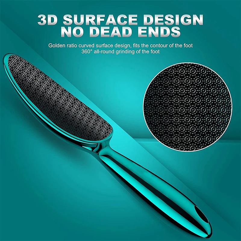 New Professional Nano Glass Foot File Scrubber for Woman Heels Dead Skin Callus Remover Feet Skin Care Pedicure Tools