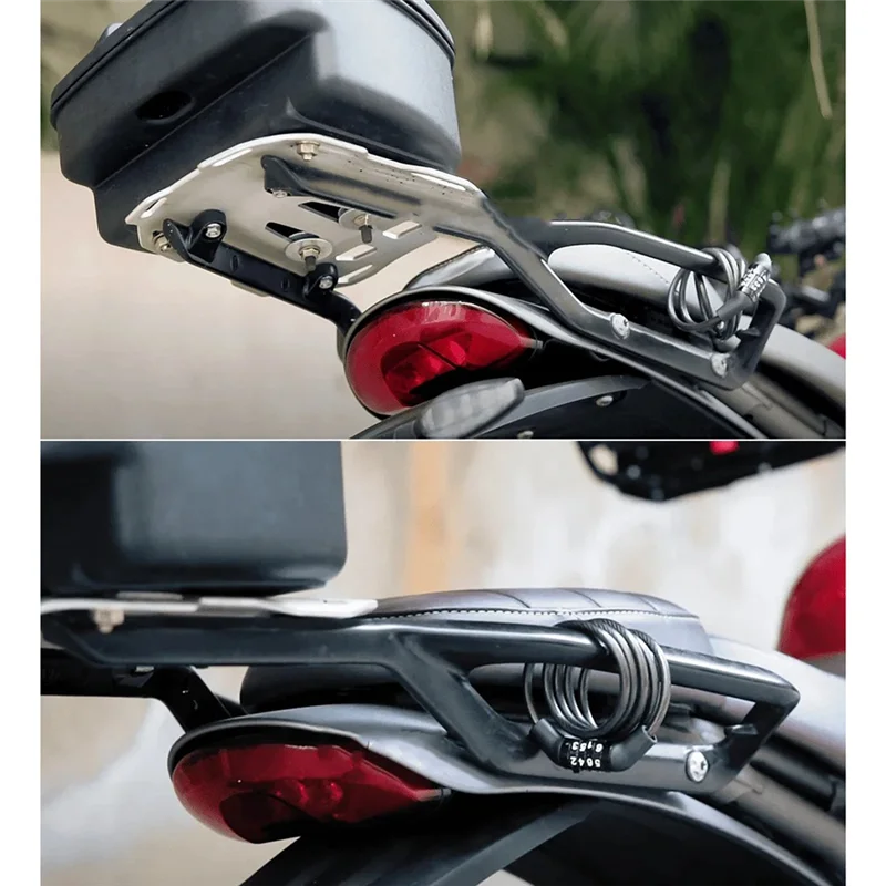 

G9-Rear Luggage Rack Carrier Case Support Holder Cargo Bracket For Motorcycle For Scrambler 400X SPEED400 Speed 400 2024 2025