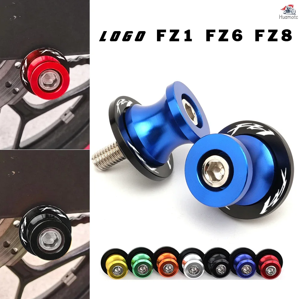 

Для YAMAHA FZ1 FZ-1 2006-2015 FZ6 N S 2004-2016 FZ8 FZ-8 2010-2018 катушки маятника ползунки винты подставки для мотоцикла с ЧПУ болты M6