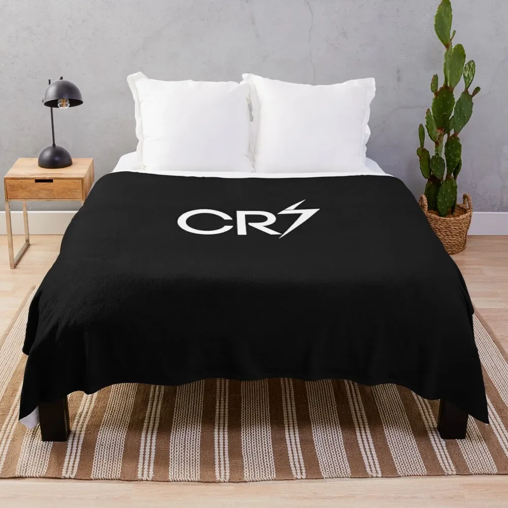 

Best Seller - CR7 Logo Merchandise Essential T-Shirt Throw Blanket Year Round Soft Comfortable Blanket for Home