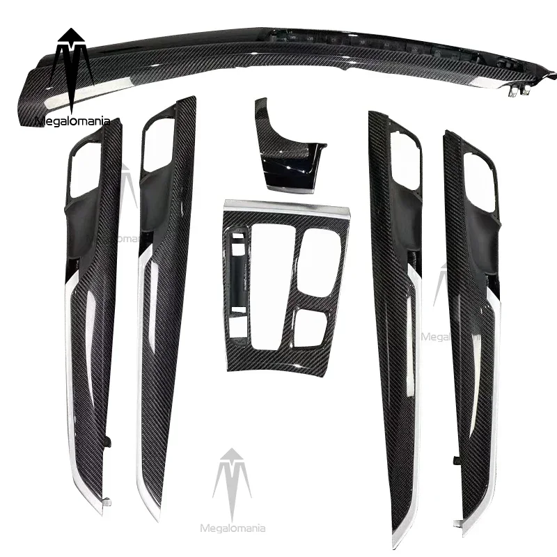 BMW X5 X6 F16 F15's Carbon Fiber Interior Replaces Carbon Fiber Automotive Interior