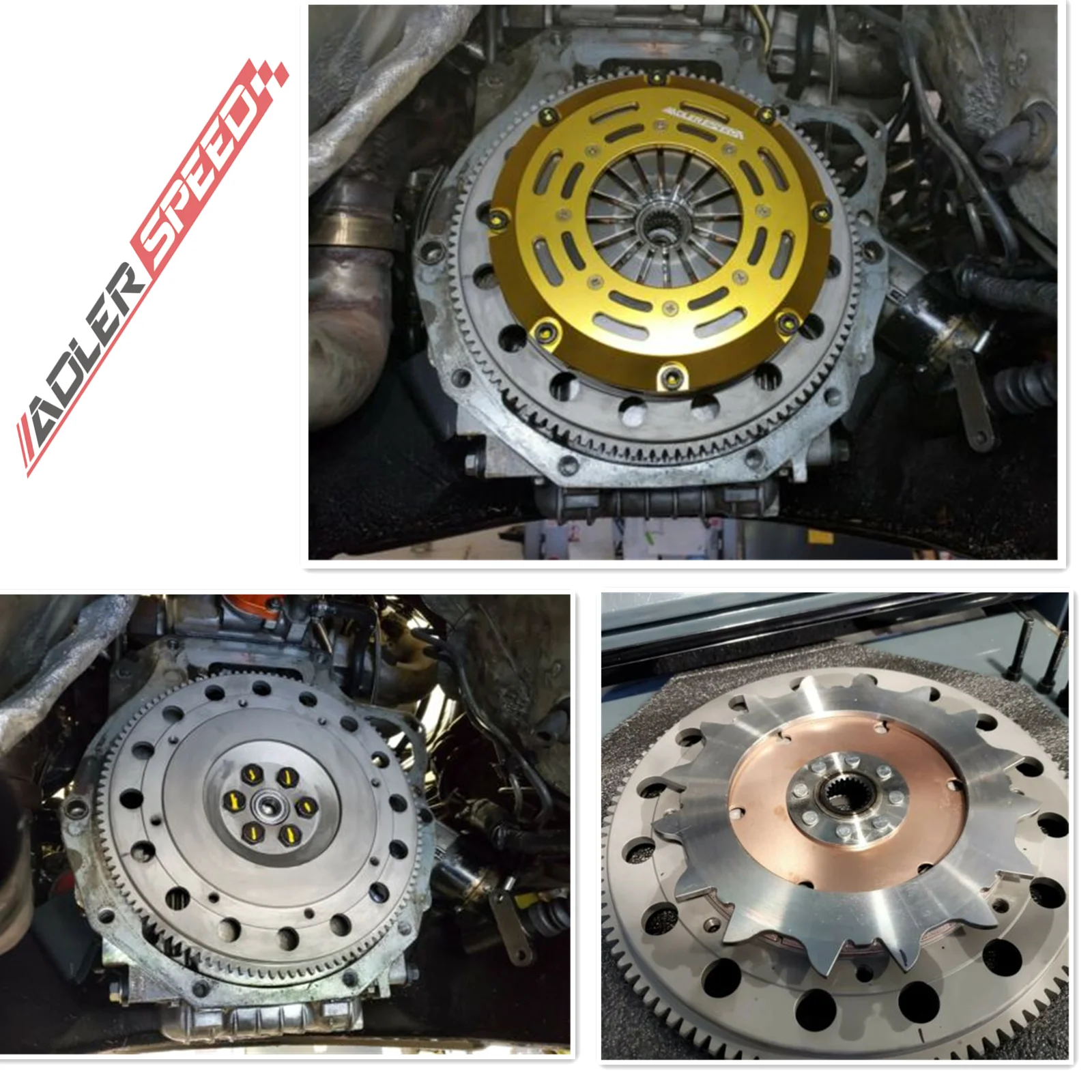 ADLERSPEED Racing Clutch Twin Disc Kit for MAZDA MIATA MX-5 1.6L 1.8L 1990-2005