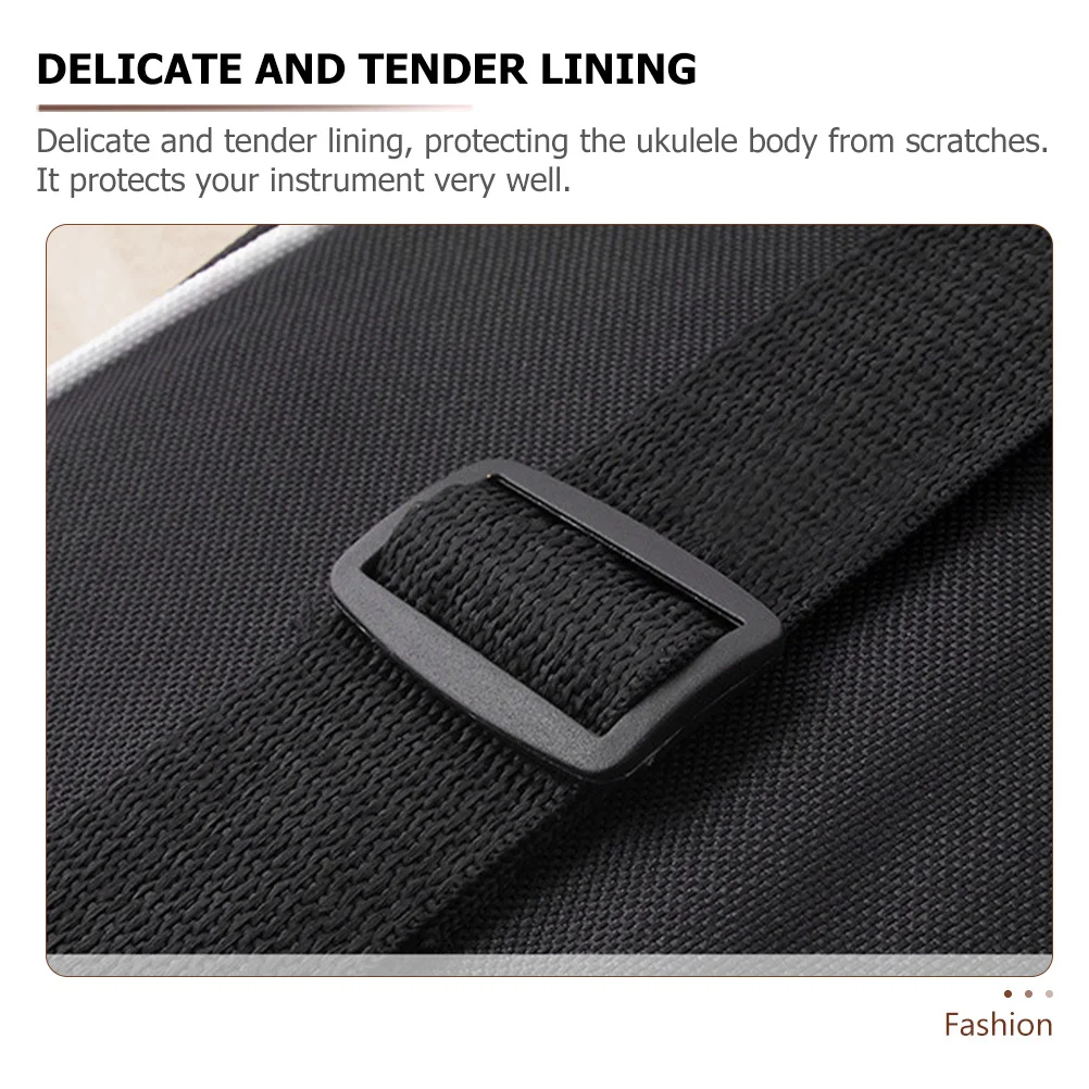 حقيبة تخزين عملية للقيثارة باللون الأسود حقيبة محمولة سميكة مقاومة للماء لأدوات القيثارة مقاس 23 بوصة حقيبة سوداء #1