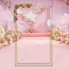 New Wedding Ceremony Canopy Chuppah Photography Backdrop Stand Kit Decoration