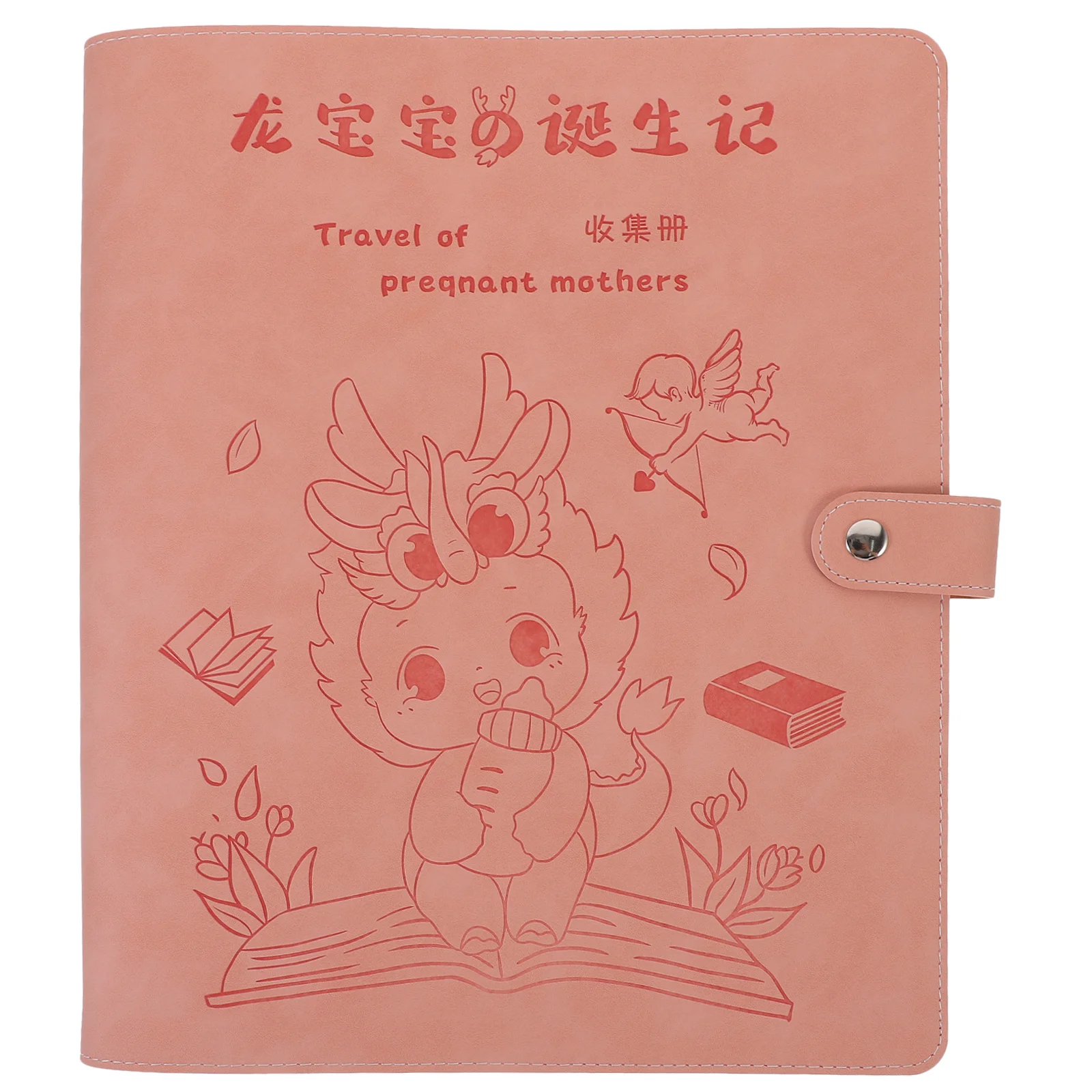 Birth Certificate Sleeve Holder Cartoon Pattern Certificate Protective Cover Case Document Organizer Retro