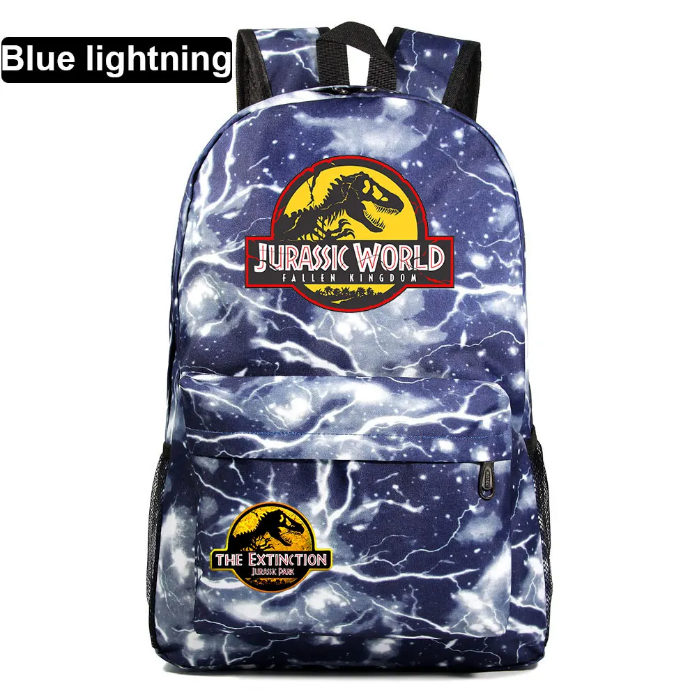 

Fashion Dinosaur Jurassic Park World Boy Girl Kids Book School Bag Women Bagpack Teenagers Schoolbags Men Student Backpack