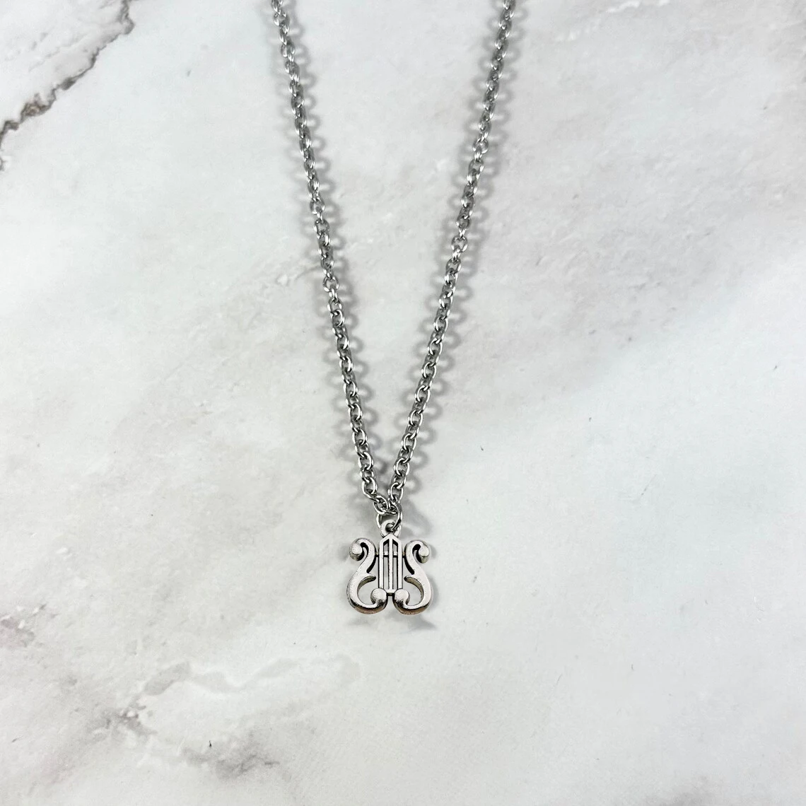 Handmade Apollo’s Lyre Necklace | Y2K Greek Mythology Jewelry |  Ancient Greece jewelry