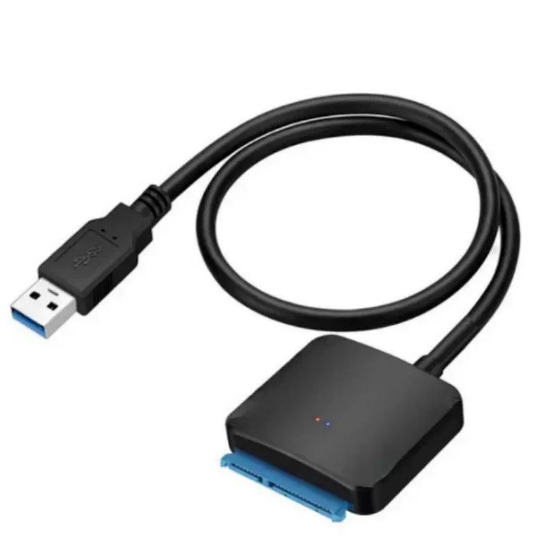 SATA to USB 3.0 Hard Drive Adapter Cable Easy Drive Line for Mechanical SSD External Enclosure Data Transfer Line for Desktops L
