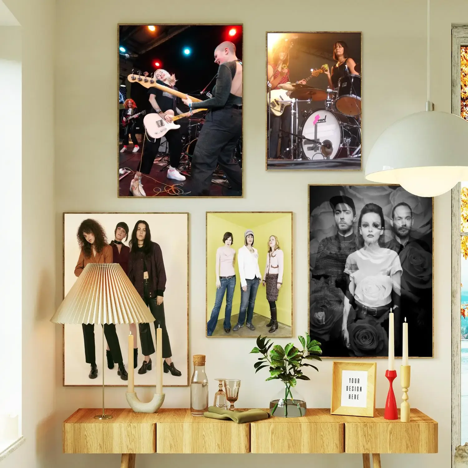 sleater kinney Poster Prints Wall Art Canvas Painting Poster For Modern Family Living Room Home Decor