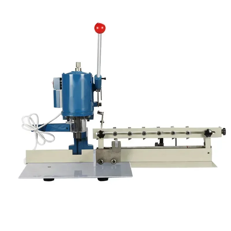 New Electric Electric Punching Machine Porous Positioning Tag Cloth Album Punching Machine Financial Voucher Manual Punching