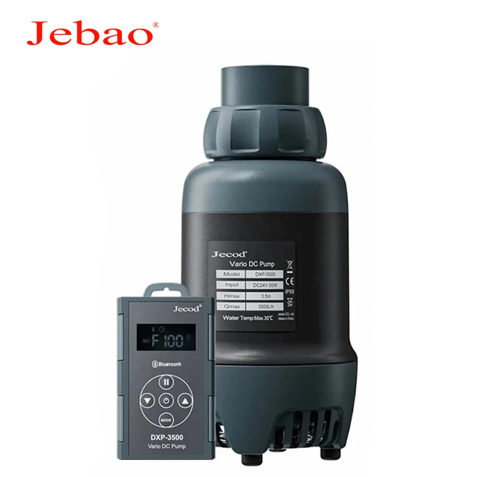 

Jebao Jecod DXP Series Bluetooth Control Low Water Level Submersible Pump Aquarium Fish Poop Terminator