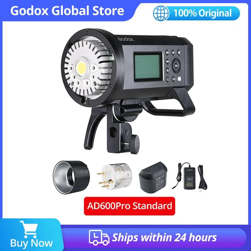 

Godox 600W AD600Pro AD600 Pro TTL HSS Outdoor Flash Li-on Battery Built-in 2.4G Wireless X System with Xpro-C/N/S/F/O/P Trigger